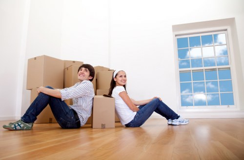 Local commercial relocation team working in Balham