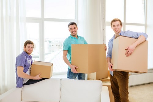Professional van loading for a Balham moving service