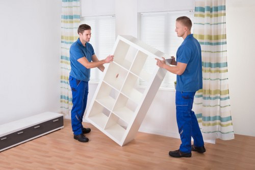 Unpacking service helping a local Balham property settle in