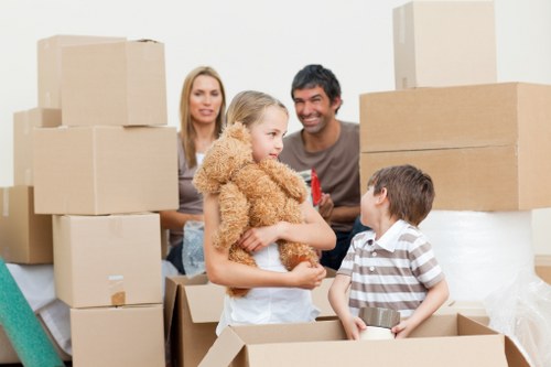 Removal van for flats, houses, and business moves in Balham